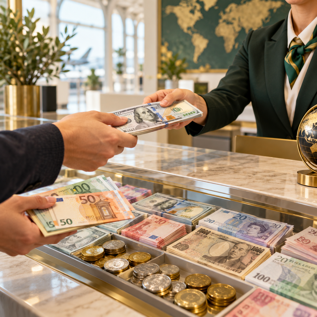 Money exchange service image